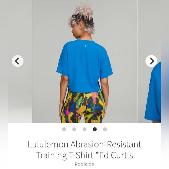 Lululemon Abrasion-Resistant Training T-Shirt *Ed Curtis
Poolside size 8 - Picture 3 of 9